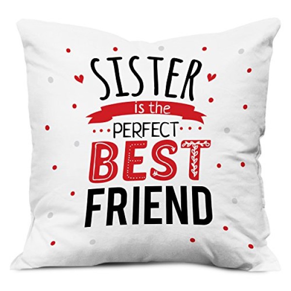 GRABADEAL Sister is the perfect best friend cushion gift for Raksha Bandhan
